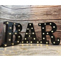 Black Alphabet Marquee Letters Led 26 Alphabet Light Up Letters With Diamond Bulb Battery Powered Led Letter For Wedding Birthda