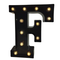 Black Alphabet Marquee Letters Led 26 Alphabet Light Up Letters With Diamond Bulb Battery Powered Led Letter For Wedding Birthda