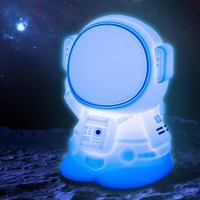 Mamtopia Astronaut Night Light For Kids Room Night Lamp Children Toddler Room Decor Silicone Baby Nursery Night Lights