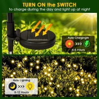 Goando Solar Garden Lights ?? ???????? ?????????? ???? ?????? Firefly Lights Solar Outdoor Lights Waterproof Starburst Swaying Garden Decor Lights For Yard Patio Pathway Decoration