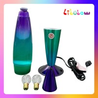 16 Inch Green Blue Purple Rainbow Motion Lamp 2 Bulbs Rainbow Lamp Aurora Lamp Relaxing Night Light Mood Lighting For Adults