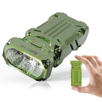 Wuben X2 1 800 High Lumens Outdoor Pocket Flashlight 90 High Cri 175 Floodlighting Mini Rechargeable Flashlight For Edc Campi