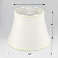 Medium Lamp Shade Drum Fabric Lamp Shades For Table Lamps And Floor Light Lampshade Spider Fitter 85 Top X 13 Bottom X 9