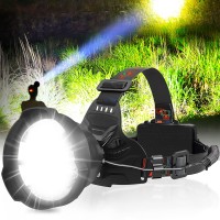 Led Headlamp Usb Rechargeable, Headlamps Battery Powered, Headlamps For Adults With 3 Modes, Batteries Included, Ipx5 Waterproof Headlamp Flashlight For Camping, Hunting, Running, Fishing, Biking