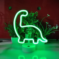 Jywj Neon Signs With Holder Baseusb Or 3Aa Battery Powered Neon Lightled Desktop Wall Decorationvarious Partiesdecoration O