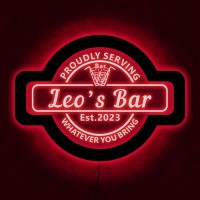 Personalized Bar Neon Sign, Custom Bar Neon Sign, Home Bar Neon Light, Bar Led Sign, Bar Light Up Sign, Neon Sign For Business, Home Bar Neon Sign