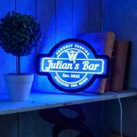 Personalized Bar Neon Sign, Custom Bar Neon Sign, Home Bar Neon Light, Bar Led Sign, Bar Light Up Sign, Neon Sign For Business, Home Bar Neon Sign