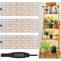 Lbw Plant Grow Light 405 Leds Full Spectrum Small Grow Lights For Indoor Plants Grow Lamp With 4812H Timer 3 Lighting Modes