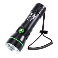 Aplos Ap30 3000Lm Diving Flashlight With 3 Modes, Power Indicator, Ipx8 Waterproof Professional Rechargeable Dive Light