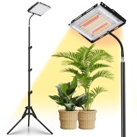 Lbw Stand Grow Lights For Indoor Plants, Full Spectrum 144 Leds Plant Grow Light, Upgraded Floor Grow Lamp With Adjustable Tripod Stand 21-68In, On/Off Switch,Ideal For Tall Large Houseplant Growing