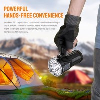 Wurkkos Wk04 Mini Edc Flashlight Rechargeable Pocket Flashlight, White&Red Light Source, Max 260 Lumen Max 228 Minutes Small Lantern For Reading Camping Warning