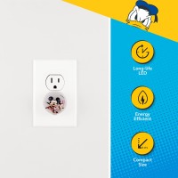 Light up your home with a bit of Disney magic using the Mickey and Minnie LightSensing GLO Dot Night Light Featuring the beloved mousemascot duo this plugin night light is a great fit for kids bedrooms playrooms bathrooms nurseries and more Filling your s