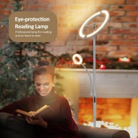 Fimei Split Floor Lamp For Living Room Modern Bright Led Standing Lamp Eyeprotection Stepless Dimmable And 3000K6000K For B