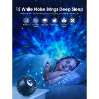 Star Projector,15 Colors Galaxy Projector Star Light Projector For Bedroom,15 White Noise Galaxy Lights For Bedroom,Bluetooth Speaker Galaxy Light Projector, Gifts Room Decor For Teen Girls Boys