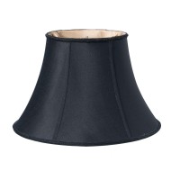 High Quality Fabric Lamp Shade Includes Brass Metallic Finish Washer Washer fitter sits on top of the harp Intended for use with customers own finial Shade measures 45x5875 top diameter x 775x10 bottom diameter x 6875 slant height Softback lampshade with 