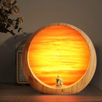 Mamre Golden Sunset Lamp Gifts Idea Anniversary Valentine? Birthday Mother'S Day Gifts Home Decoration Unique Table Lamp Gift