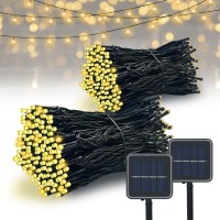 Eueasy Solar String Lights Outdoor