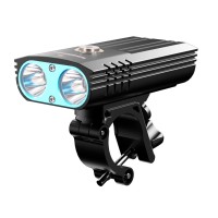 Soonfire Fd39 Usb Rechargeable Bike Headlight,Two Led 2530 Lumens, Waterproof Super Bright Bicycle Light,Simple Assembly And Disassembly