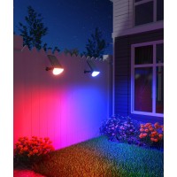 Roshwey Solar Spot Lights Outdoor 600Lm Waterproof Landscape Spotlights For Driveway Light Pathway Spotlight Garden Courtya