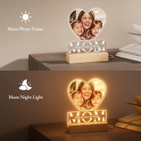 Gifts For Mom Personalized - Custom Night Light With Photos Text, Mothers Day Gifts From Daughter Son, Mom Gifts From Husband, Mother Gifts For Wife Grandma Nana For Mothers Day Birthday Xmas