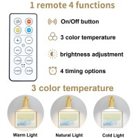 Haultop Battery Operated Wall Sconce Remote Control Battery Operated Wall Lights Wireless Wall Sconces Set Of Two Battery Oper