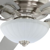 Lightaccents Ceiling Fan Light Cover Light Fixture Replacement Glass Flush Mount Ceiling Light Lamp Shade Frosted White Ceilin