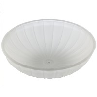 Lightaccents Ceiling Fan Light Cover Light Fixture Replacement Glass Flush Mount Ceiling Light Lamp Shade Frosted White Ceilin