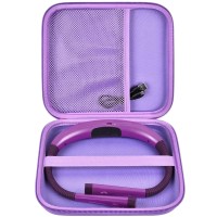 Gwcase Case Compatible With Glocusent/For Vekkia/For Litom/For Ledgle/For Takkui/For Tsingree Led Neck Reading Light Book Light For Reading. Storage Carrying Holder For Usb Cable (Box Only) -Purple