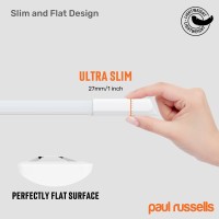 Paul Russells 2Ft Led Batten Light, Ceiling Fitting Tube Light, 6500K Daylight, 20W, 2400 Lumen, Ceiling Light | Office, Bathroom, Kitchen, Garage, Warehouse Fluorescent Lighting Replacement, 2 Pcs