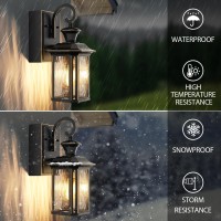 Porch Lights With Gfci Outlet Motion Sensor Wall Light Dusk To Dawn Exterior Light Fixture For House Waterproof Outside Anti