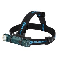 Olight Perun 2 Led Headlamp 2500 Lumens Rechargeable, Multi-Functional Right Angle Mcc Waterproof Flashlight With Headband, Perfect For Night Camping, Hiking, Hunting (Od Green)