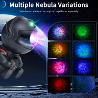 Muaosky Star Projector Galaxy Light Multiple Nebula Modes Space Astronaut Projector With Remote Control Galaxy Projector For B