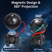 Muaosky Star Projector Galaxy Light Multiple Nebula Modes Space Astronaut Projector With Remote Control Galaxy Projector For B