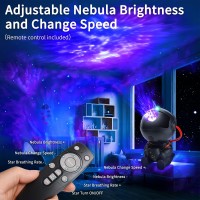 Muaosky Star Projector Galaxy Light Multiple Nebula Modes Space Astronaut Projector With Remote Control Galaxy Projector For B