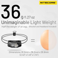 Nitecore Ha11 240 Lumen Ultra Lightweight Aa Headlamp Dual Beam Headlight Tag