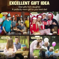 Beaugift Gifts For Dad Night Light, Dad Gifts For Fathers Day From Daughter, Dad Birthday Gifts From Daughter Son, Best Dad Ever Gifts, Birthday Gifts For Dad Who Wants Nothing,