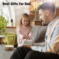 Beaugift Gifts For Dad Night Light, Dad Gifts For Fathers Day From Daughter, Dad Birthday Gifts From Daughter Son, Best Dad Ever Gifts, Birthday Gifts For Dad Who Wants Nothing,