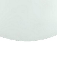 Jesse 12 Inch Modern Ceiling Lamp With White Glass Dome Shade, White Trim