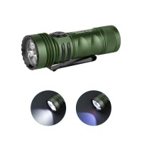 Olight Seeker 4 Mini Rechargeable Edc Flashlight With 365Nm Uv Combo 1200 Lumens White Light Portable Black Light For Outdoors