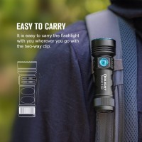 Olight Seeker 4 Mini Rechargeable Edc Flashlight With 365Nm Uv Combo 1200 Lumens White Light, Portable Black Light For Outdoors, Cleanliness Detection And Emergency(Cool White Light: 5700~6700K)