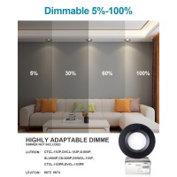 Lightdot Downlight Downlight With Baffle Trim Led Downlight 6 Inch Recessed Lighting 3000K4000K5000K Led Recessed Light Dimm