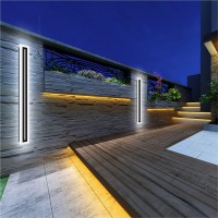 Petixol Modern Outdoor Wall Light Outdoor Led Long Waterproof Wall Light External Wall Lighting Fixtures Suitable For Porch