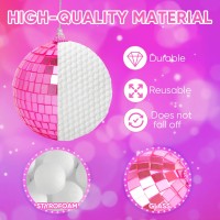 32 Pack Mini Disco Balls Decorations Different Sizes Mirror Ball With Hanging String Small Disco Ball Ornament For Disco Theme P