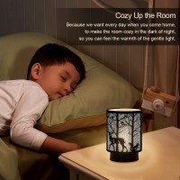 Battery Operated Lamp With Timer, Cordless Lamps For Power Outage, Decorative Small Accent Lamp For Area No Plug, Battery Powered Lamp For Living Room Bedroom Tabletop Entryway Centerpiece Gift