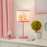 Idea Nuova Paw Patrol Everest Liberty And Skye Stick Table Kids Lamp With Pull Chain Themed Printed Decorative Shade