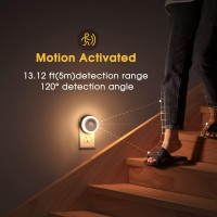 Briignite Motion Sensor Night Light Effortless illumination and enhanced safety Includes four plugin lights for convenient lighting solutions Designed with an intelligent motion sensor and energysaving LED technology Builtin motion sensor Intelligent dete