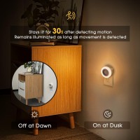 Briignite Motion Sensor Night Light Effortless illumination and enhanced safety Includes four plugin lights for convenient lighting solutions Designed with an intelligent motion sensor and energysaving LED technology Builtin motion sensor Intelligent dete