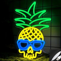 Skull Neon Signs Skeleton Skull Led Neon Signs For Wall Decor Skull Halloween Decor Usb Pineapple Ghost Face Neon Light Up Sign