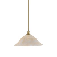 Stem Pendant With Hang Straight Swivel Shown In New Age Brass Finish With 20