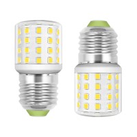 Led Refrigerator Light Bulb, 4W Replacement Ac100-265V 3.5W Refrigerator Bulbs, E26 Medium Base Mini Compact Bright Fridge Freezer Bulb Appliance Led Light Bulbs, Daylight White 5000K, 2 Pack.